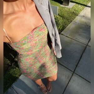 House of CB “ELLA” Floral Mini Dress – Size Small